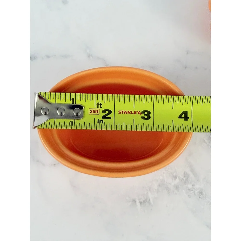 VTG BIA Orange Hen Chicken Ramekin 